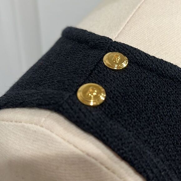 St. John Collection 70% Wool Knit Sheath Dress Size 12 Black (read description) - Picture 5 of 16